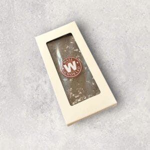 Chokladkaka, mörk choklad med lakrits och havssalt