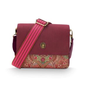 Fenna cross-body väska, Jabali - röd