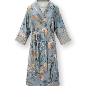 Kimono, Noa Safari Bloom, Blå, PIP Studio