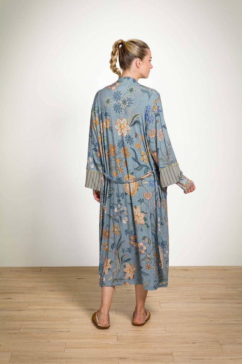 Kimono, Noa Safari Bloom, Blå, PIP Studio - Bild 4